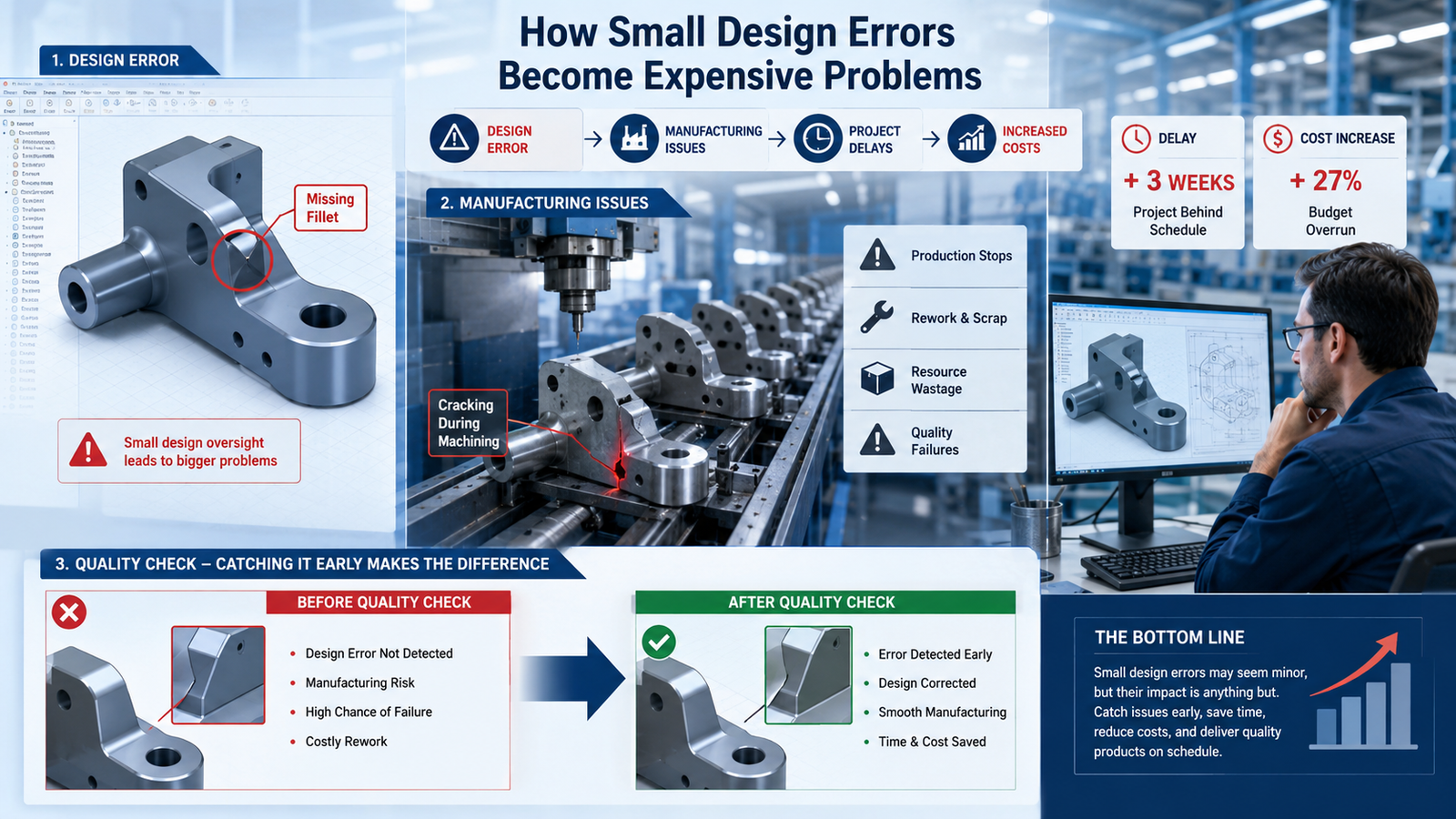 How Small Design Errors Become Expensive Problems