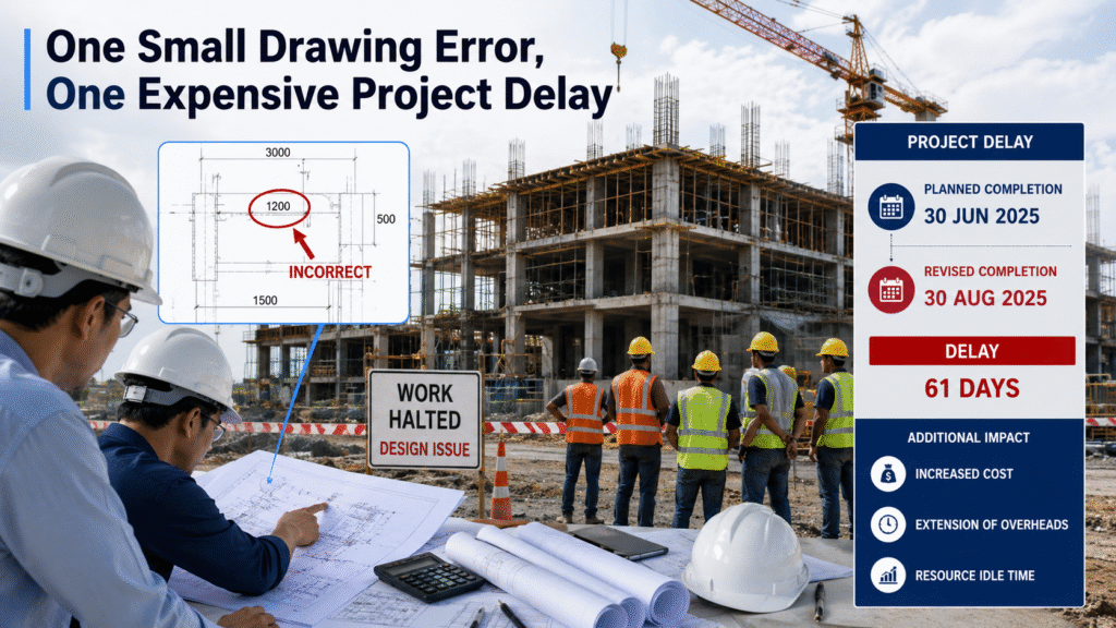 One Small Drawing Error, One Expensive Project Delay