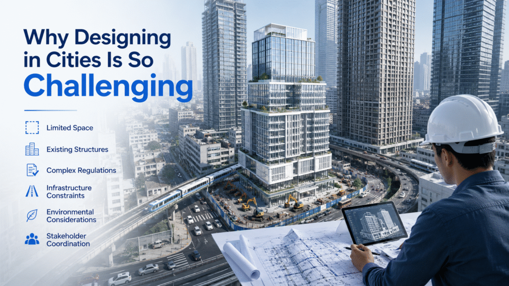 Why Designing in Cities Is So Challenging