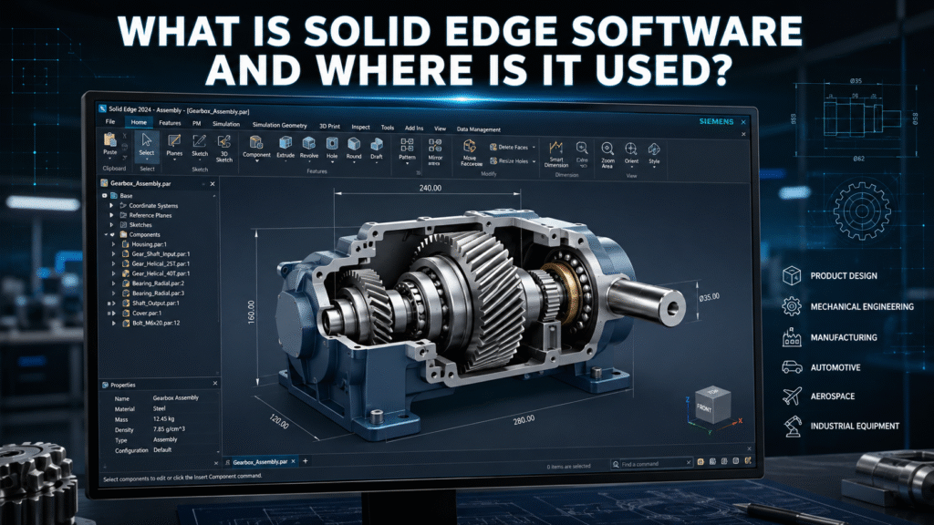 What is Solid Edge Software and Where is It Used?
