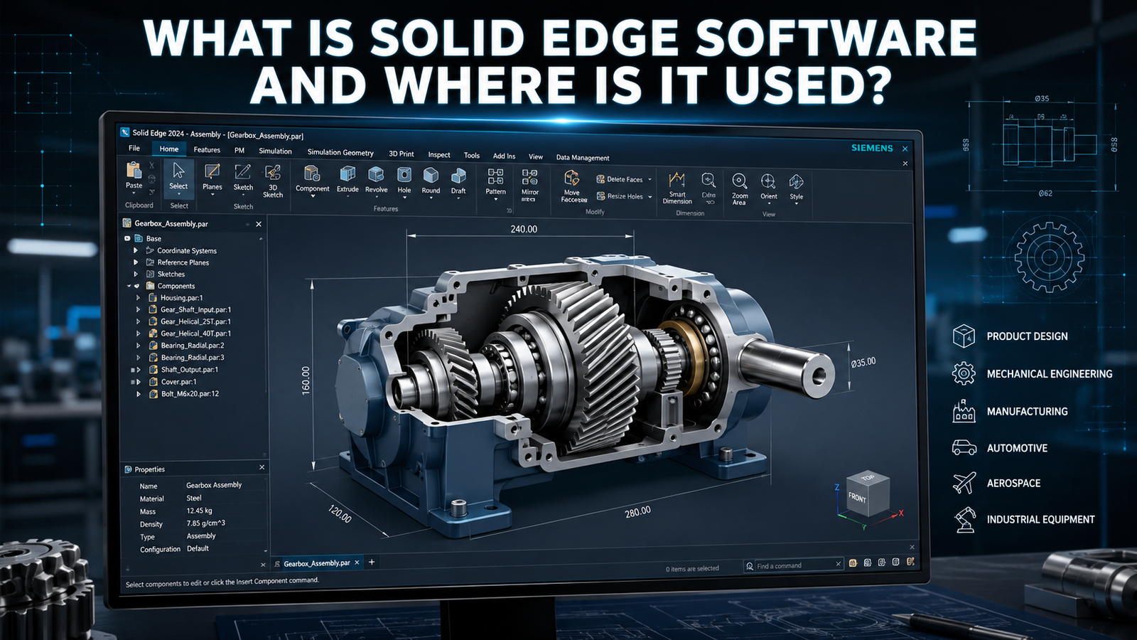 What is Solid Edge Software and Where is It Used?