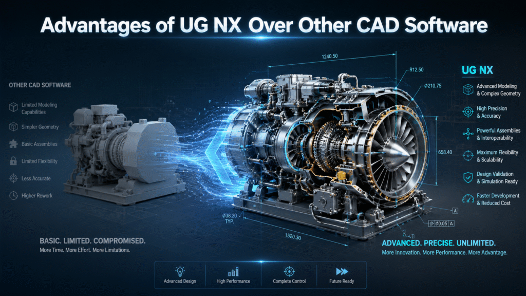 Advantages of UG NX Over Other CAD Software